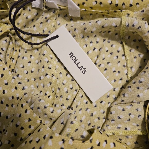 ROLLA'S Light Yellow Halter Backless Dress - Picture 7 of 15